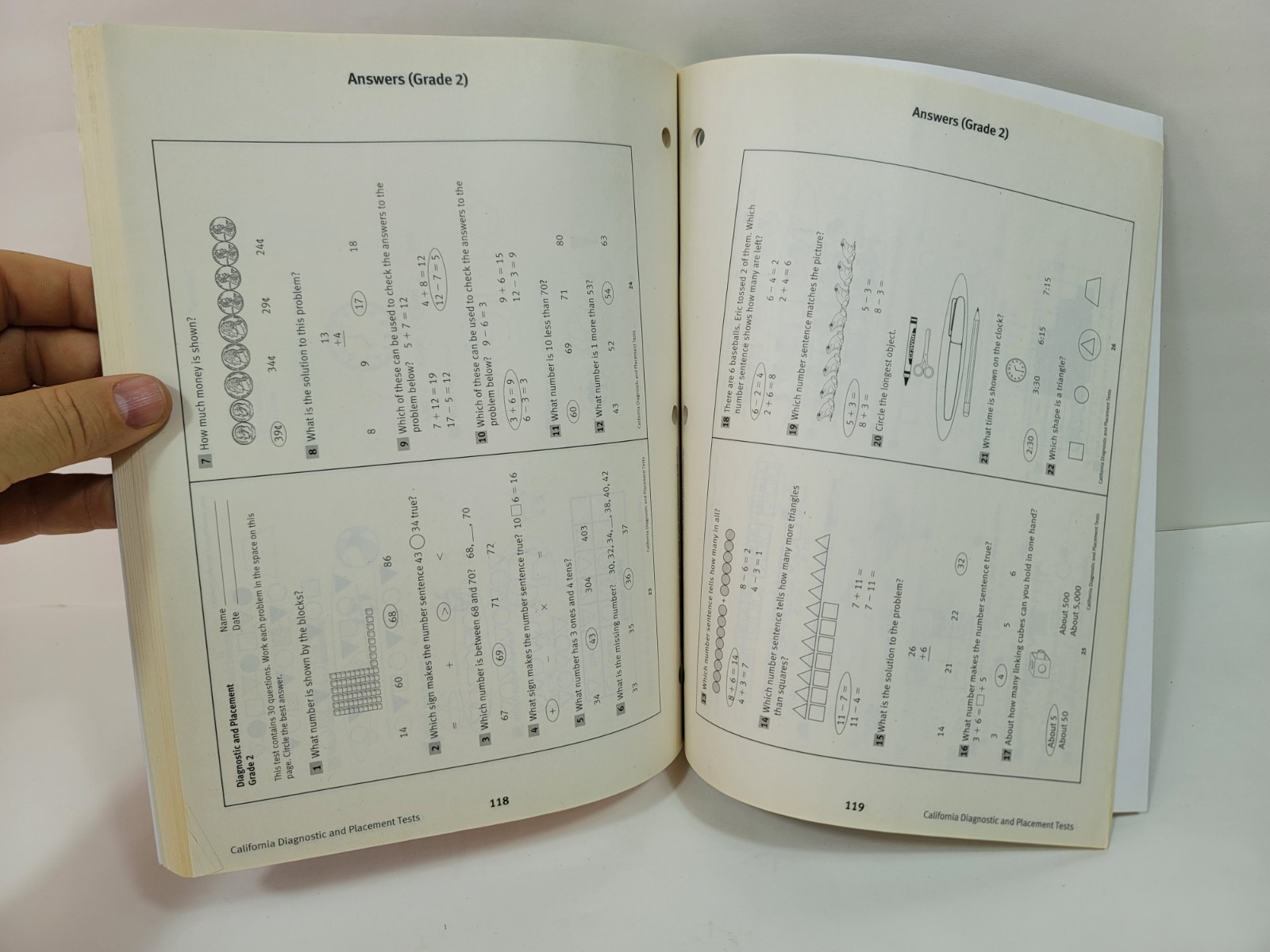 California Diagnostic And Placement Test For Mathematics Macmillan/Mcgraw-Hill
