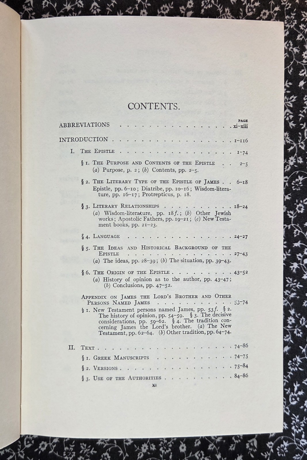 The Book Of St. James, The International Critical Commentary James Ropes 1978 HC