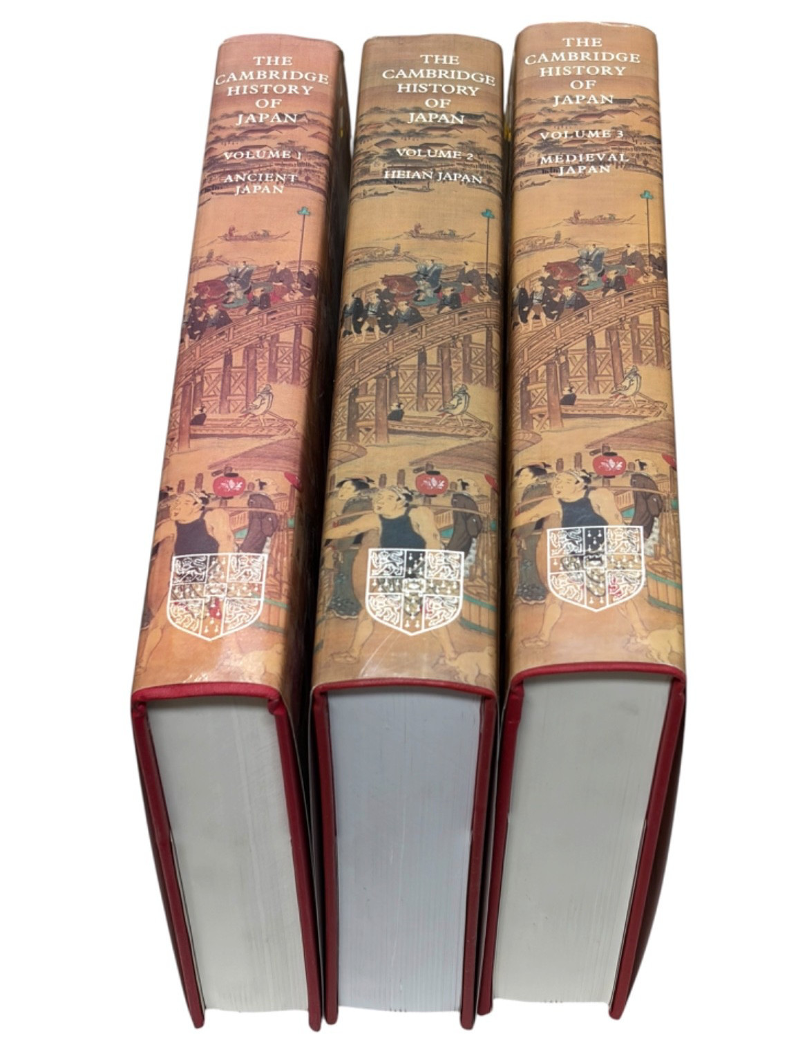 The Cambridge History of Japan vol 1 2 3 Book Lot Ancient Heian Medieval