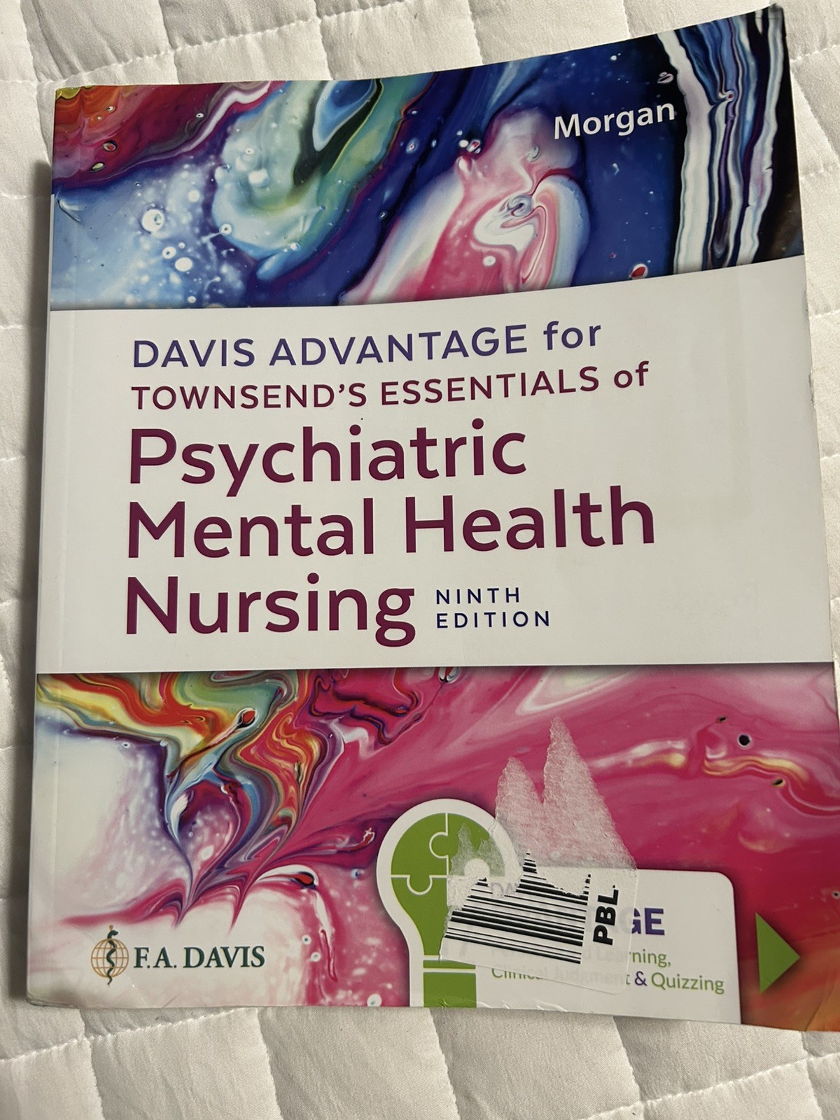 Davis Advantage for Townsend’s Essentials of Psychiatric Mental Health Nursing