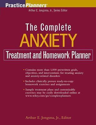 PracticePlanners The Complete Anxiety Treatment and Homework Planner