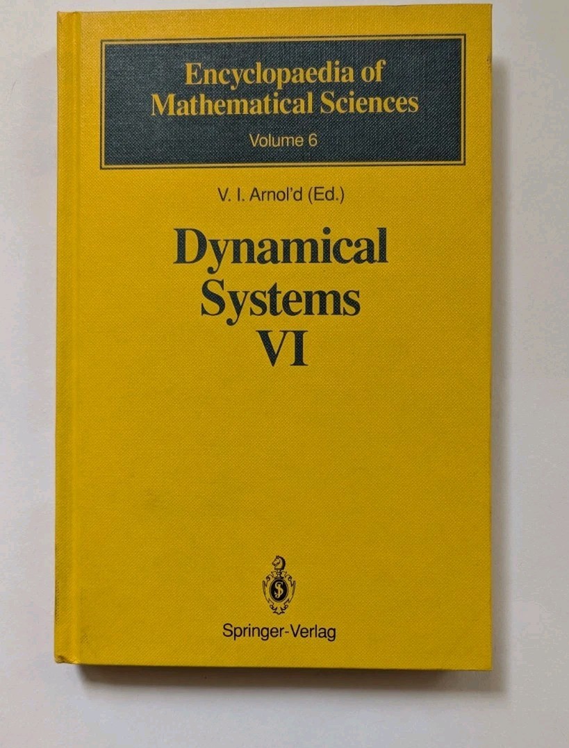 Dynamical Systems VI: Singularity Theory I – V.I. Arnold (1988) Springer VG