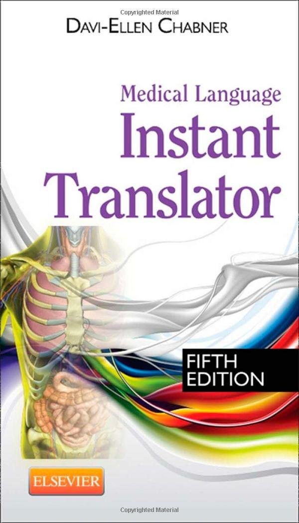 Medical Language Instant Translator – paperback Chabner BA MAT, Davi-Ellen