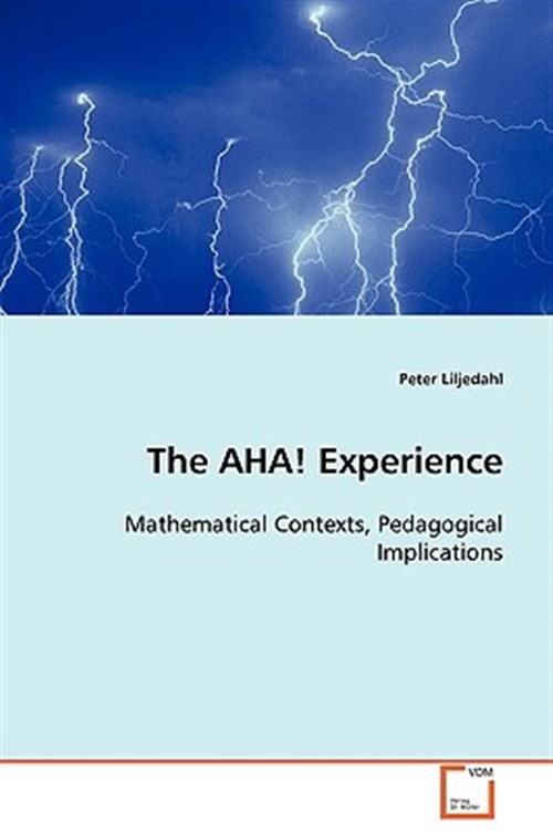 Aha! Experience, Paperback by Liljedahl, Peter, Brand New, Free shipping in t…