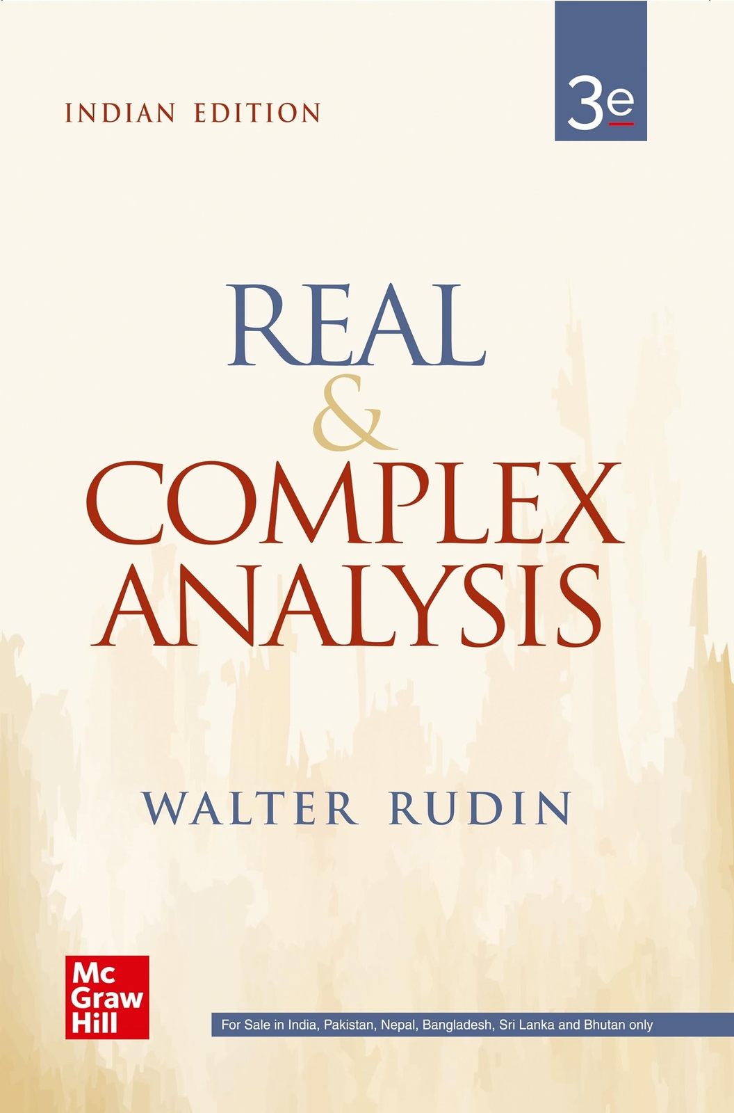 Real and Complex Analysis 3rd EDITION by WALTER RUDIN NEW Paperback