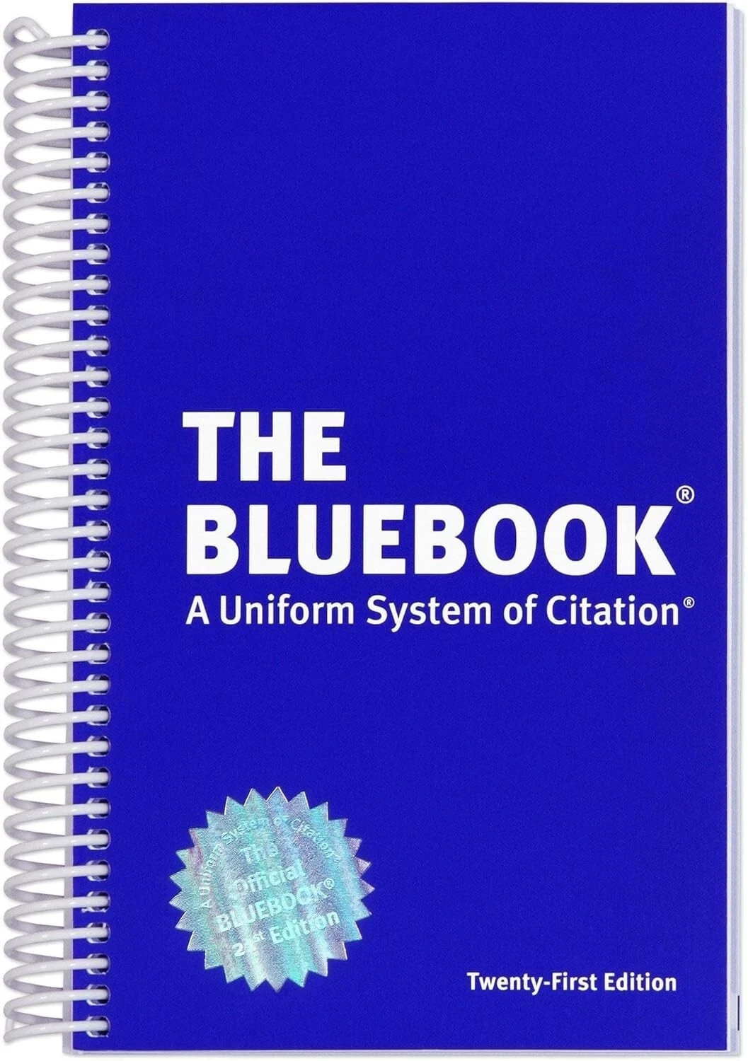 The Bluebook Uniform System of Citation 21st Edition Spiral ship USA Stock