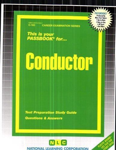 Career Examination Ser.: Conductor by National Learning Corporation (2013,…