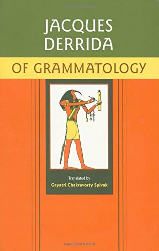 Of Grammatology by Derrida, Jacques (Paperback)
