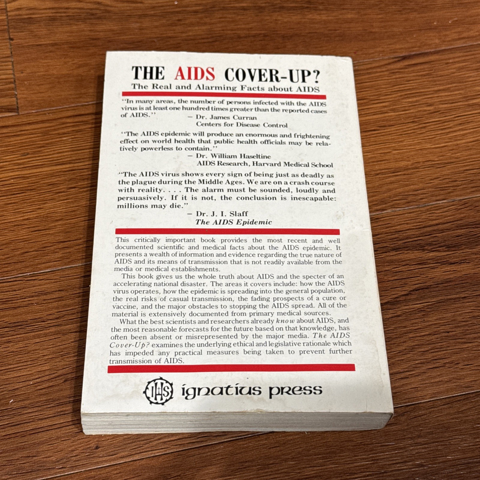 The AIDS Cover-Up: The Real and Alarming Facts about AIDS [2nd Edition · 1987]
