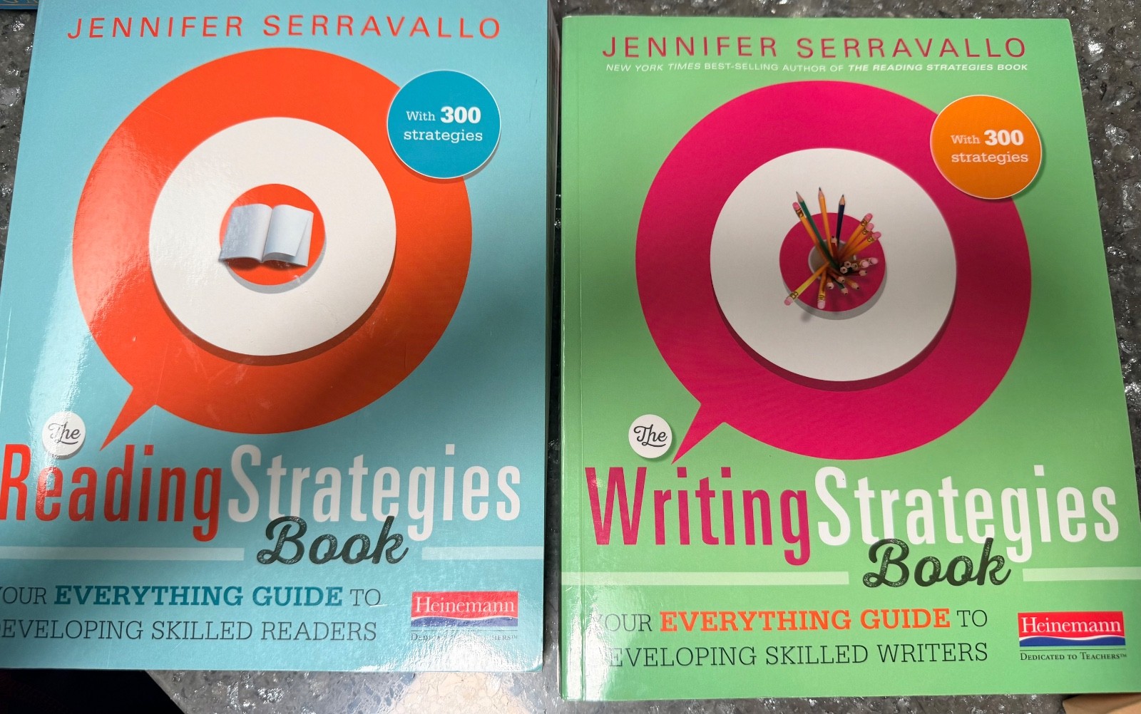 The Reading & Writing Strategies Book Set by Jennifer Serravallo, Heinemann