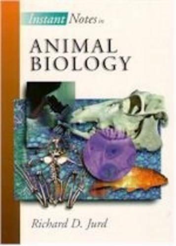 Instant Notes Animal Biology by Jurd, Richard Paperback / softback Book The Fast
