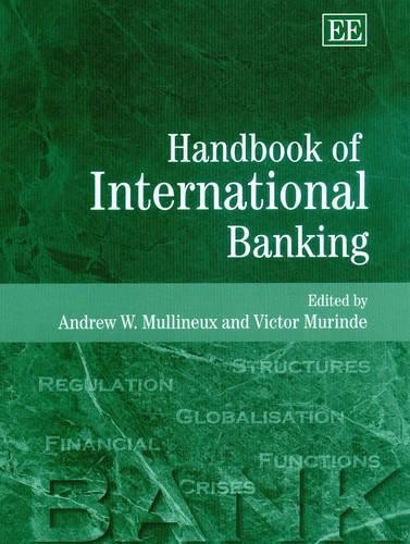 Andrew W. Mullineux Handbook of International Banking (Hardback) (UK IMPORT)
