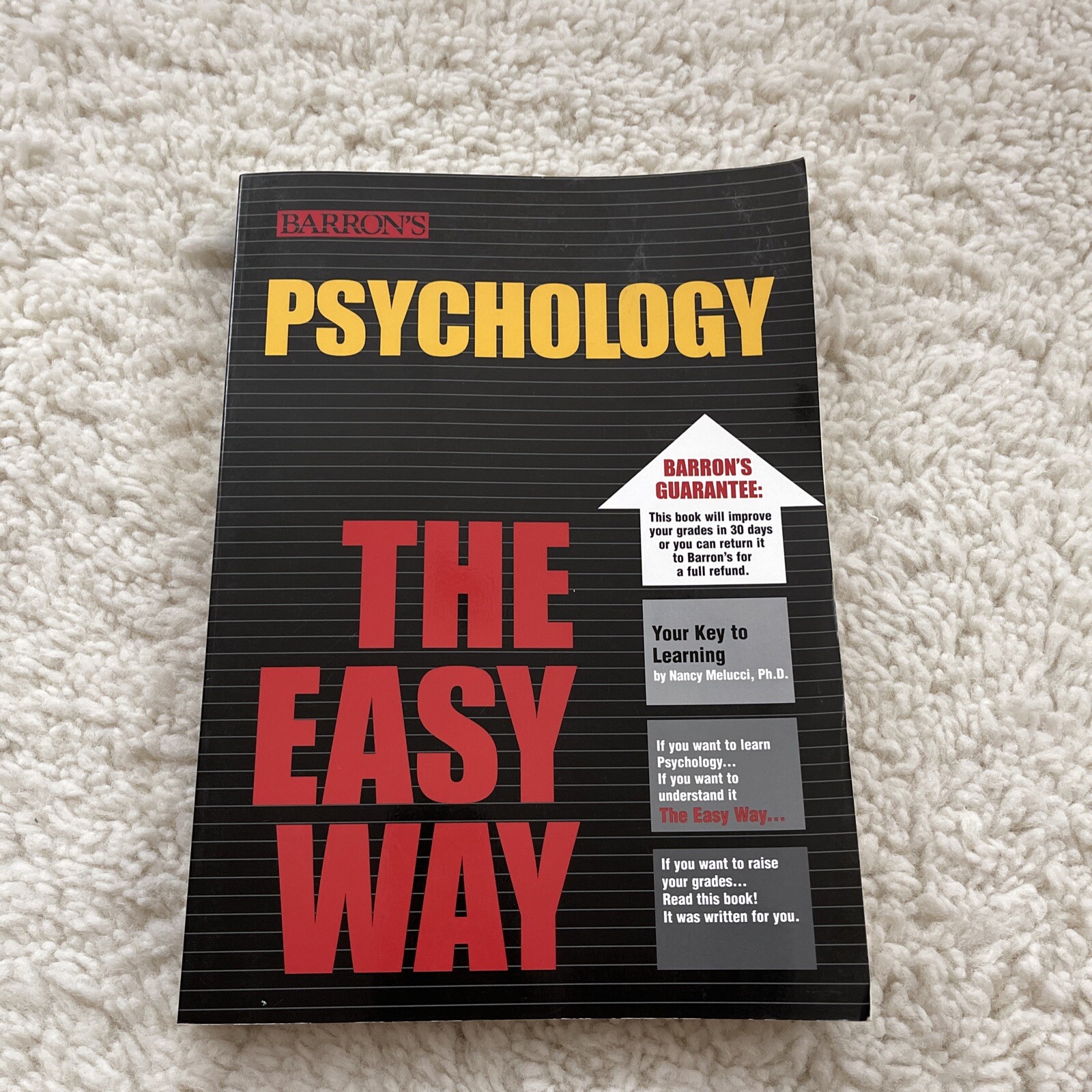 Barron’s Easy Ser.: Psychology the Easy Way by Nancy J. Melucci (2004, Trade…