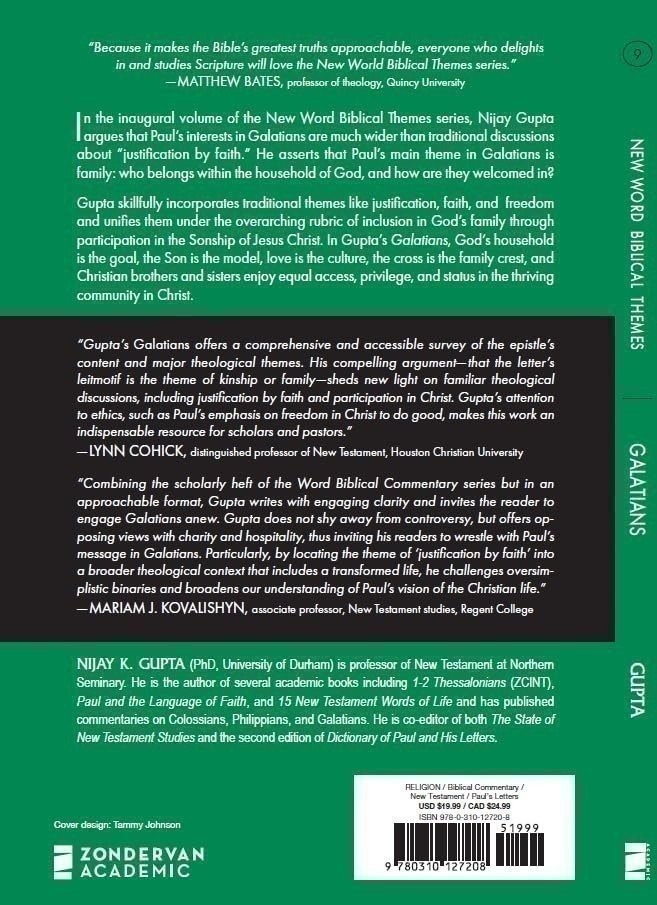 Galatians, Volume 9 (9) (New Word Biblical Themes: New Testament)