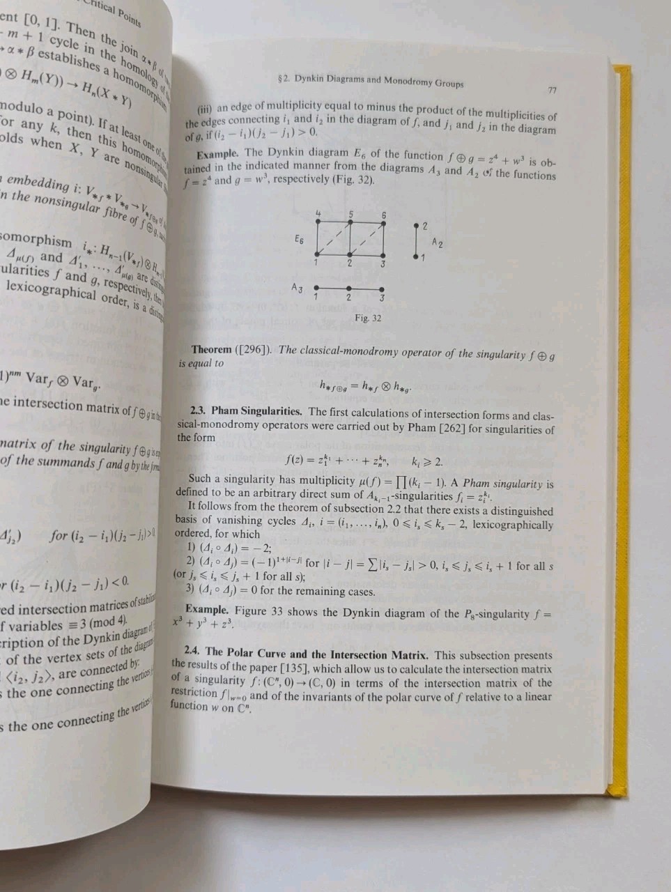 Dynamical Systems VI: Singularity Theory I – V.I. Arnold (1988) Springer VG