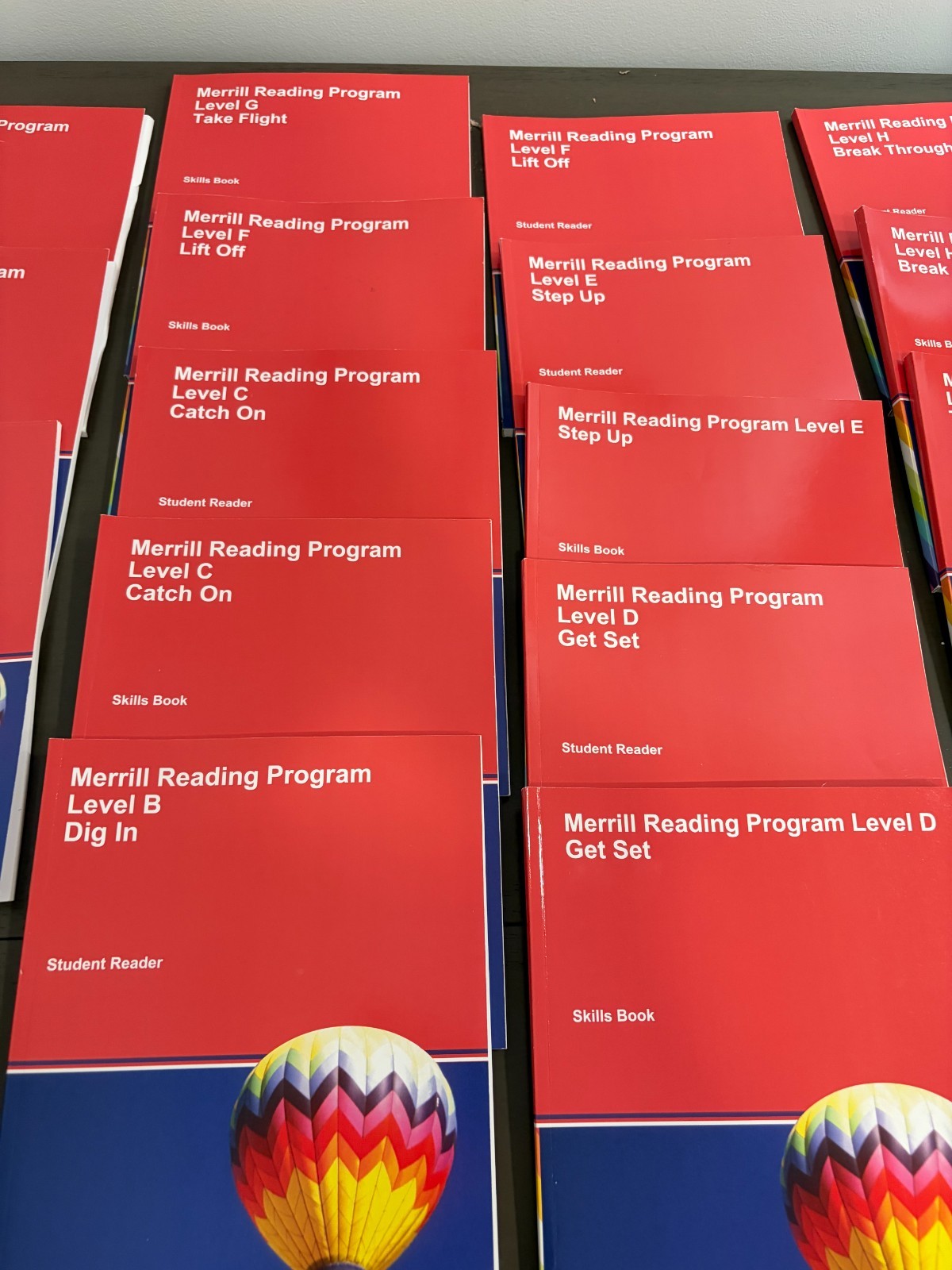 Merrill Reading Program Skills Book Student Reader A B C D E F G