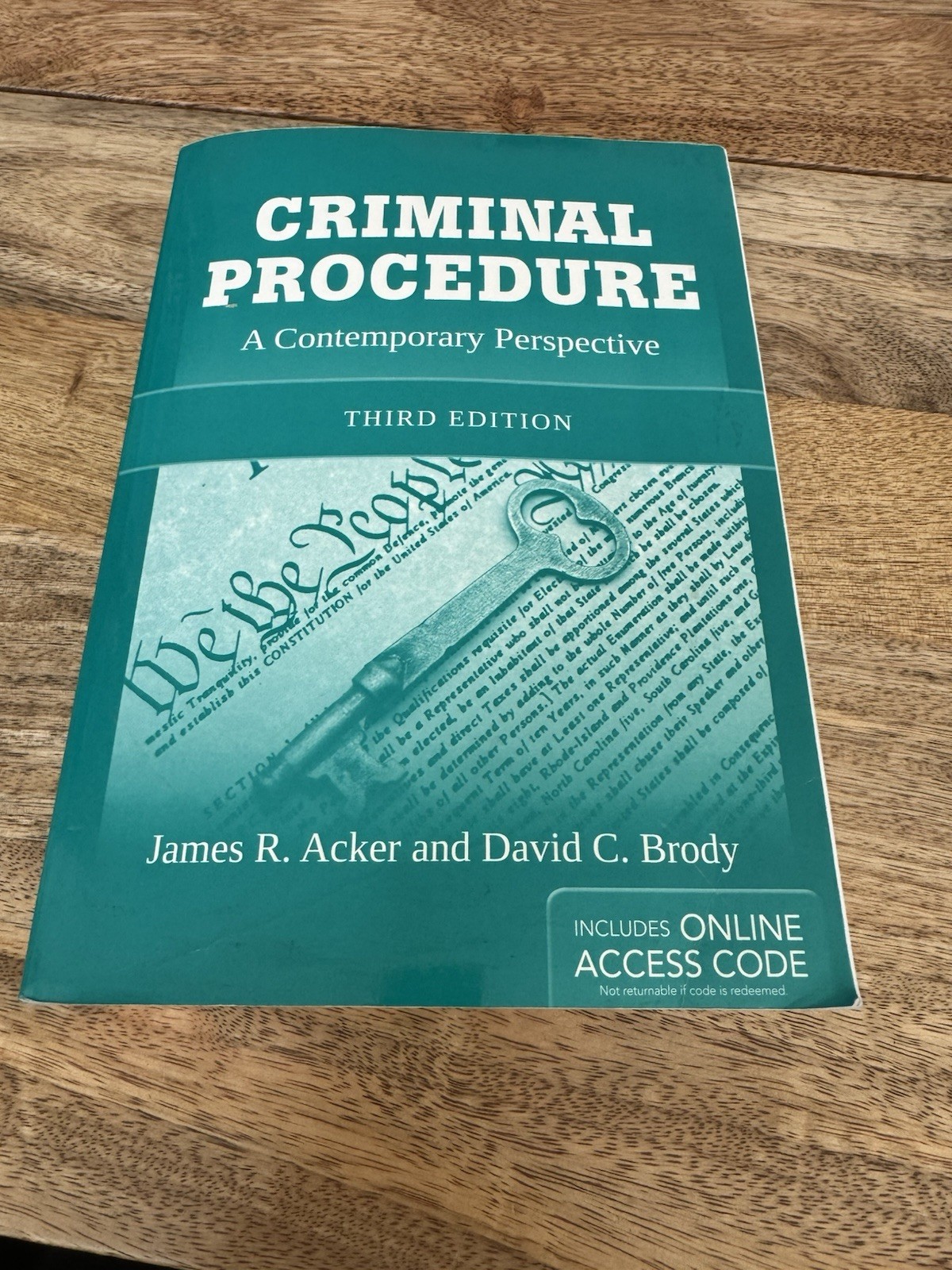 Criminal Procedure A Contemporary Perspective