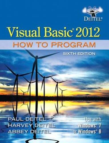 Visual Basic 2012 How to Program by Paul Deitel: New
