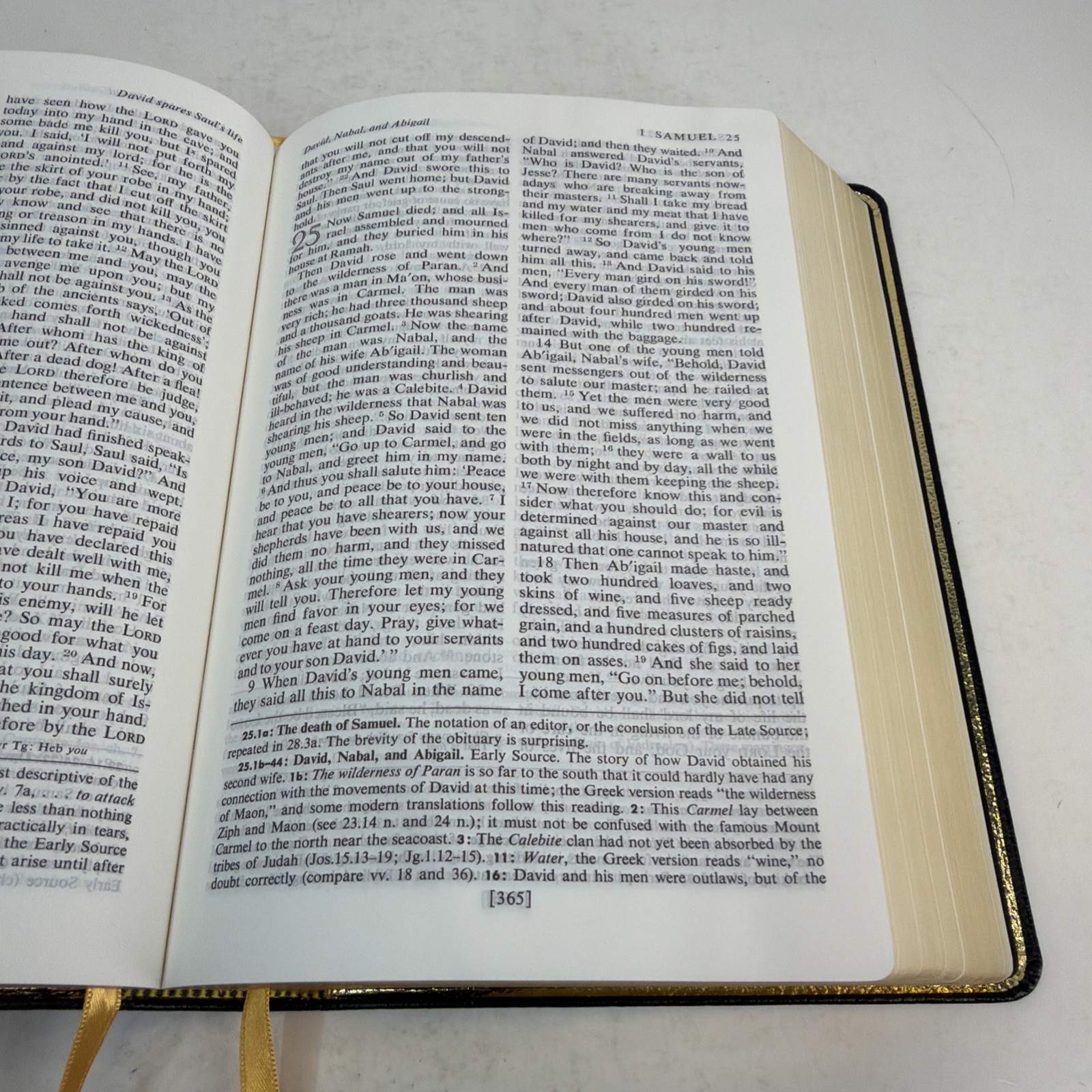 New Oxford Annotated Bible with Apocrypha Revised Standard Version Black Leather
