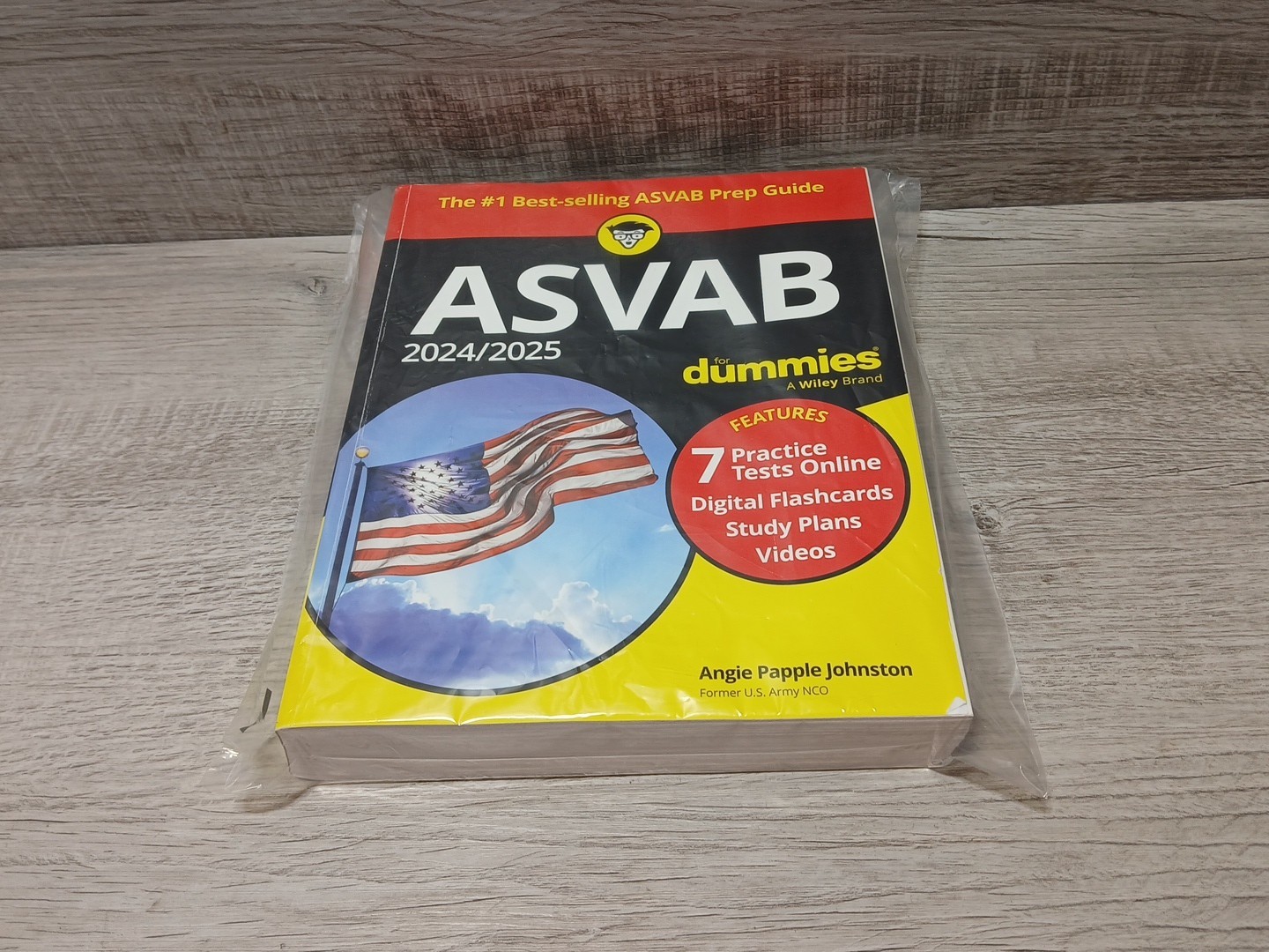 2024/2025 ASVAB For Dummies, by Angie Papple Johnston Brand New READ