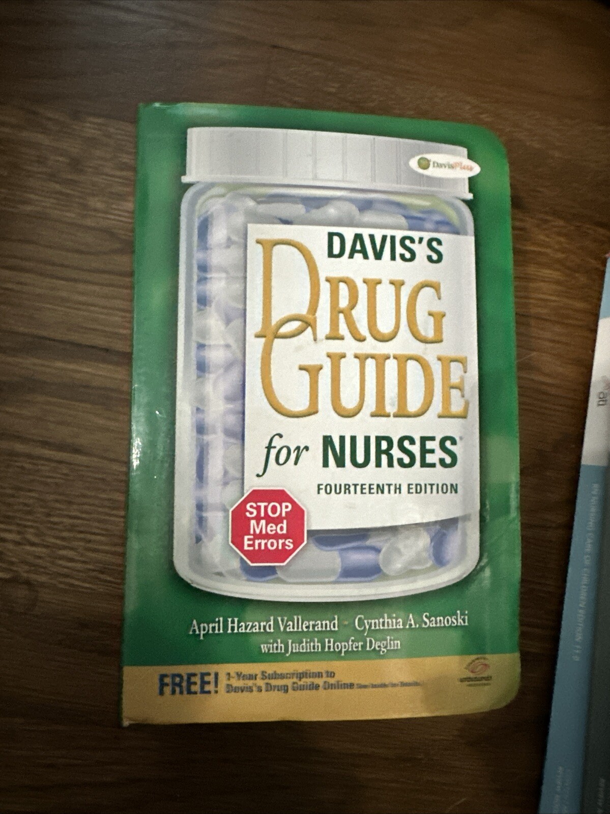 Davis’s Drug Guide for Nurses Canadian Version by April Hazard Vallerand and…