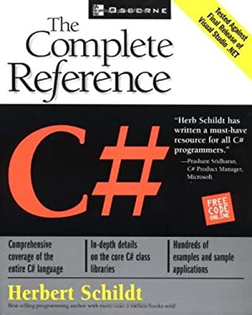 C# : The Complete Reference Paperback Herbert Schildt