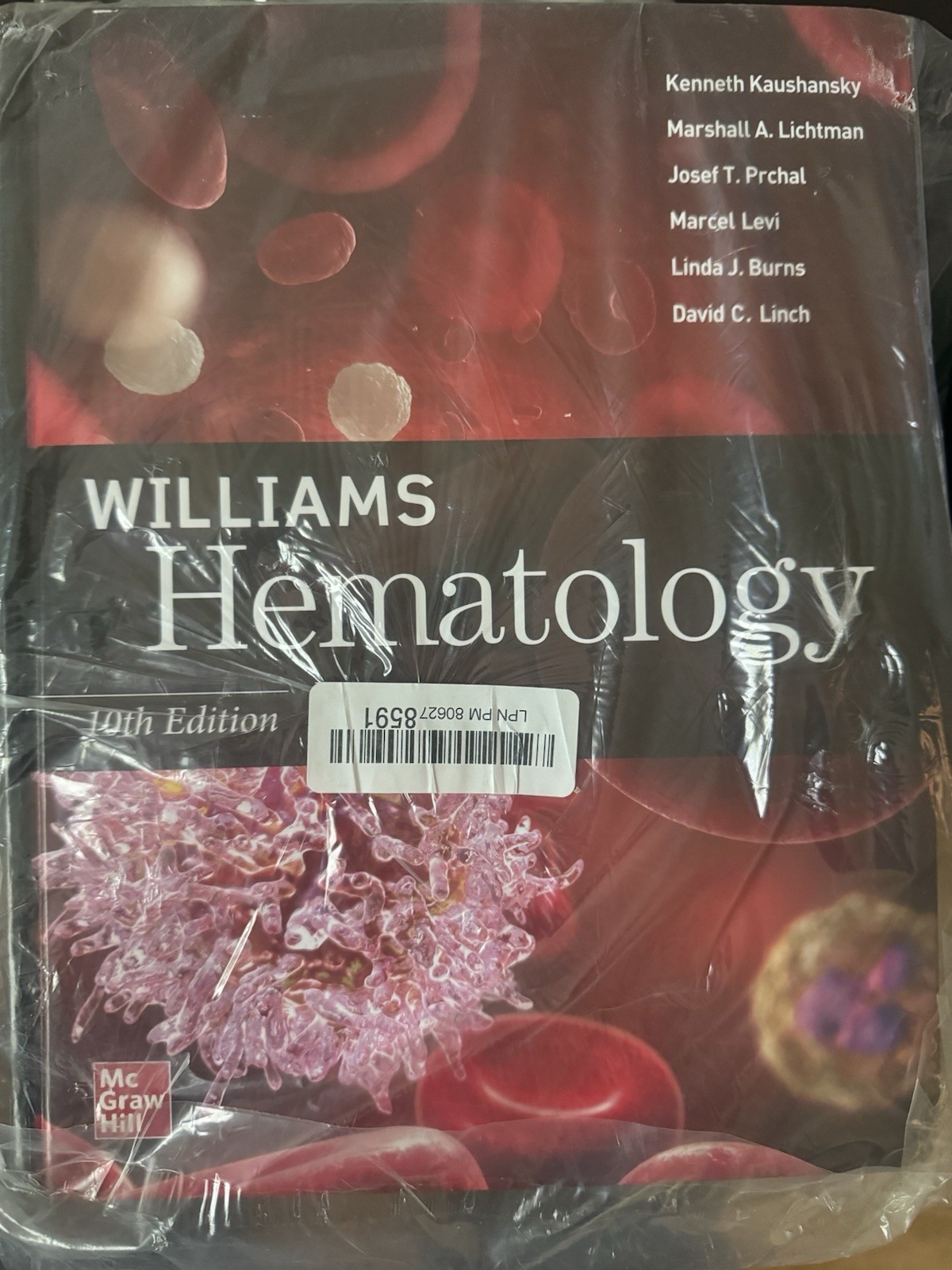 Williams Hematology, 10th Edition