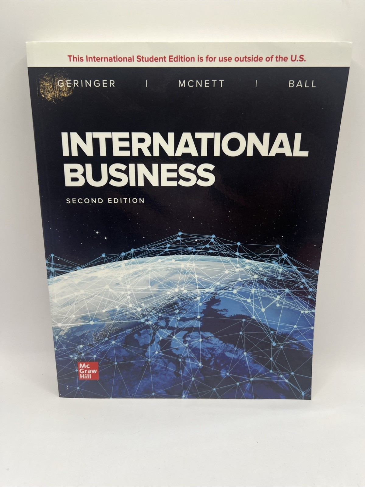 International Business 2nd Edition McGraw Hardcover Geringer Mcnett Ball Second