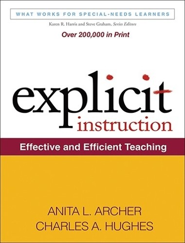Anita L. Archer Charles A. Hughes Explicit Instruction (Paperback)