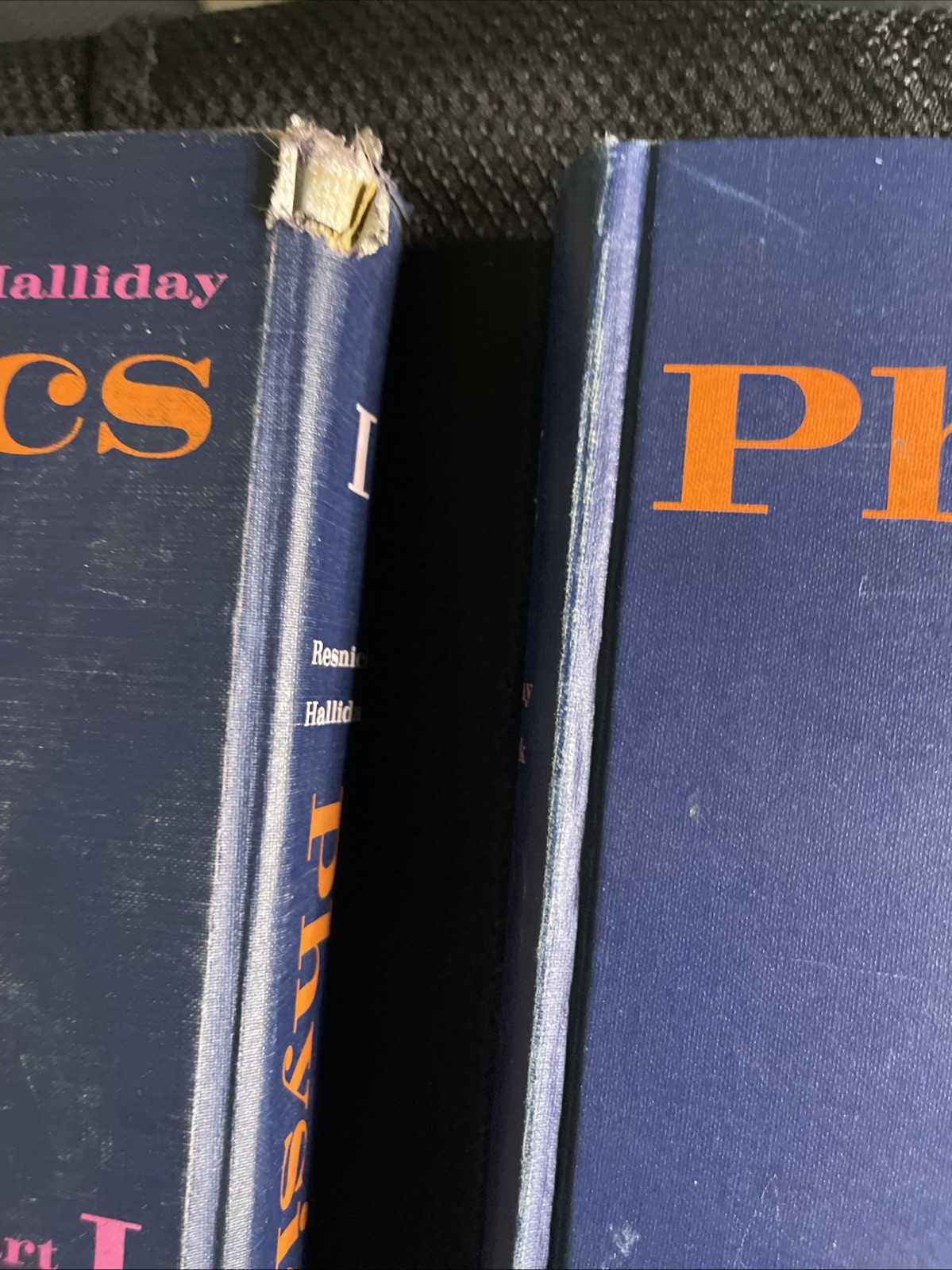 Physics I and II Resnick and Halliday Published by John Wiley & Sons Vintage HB