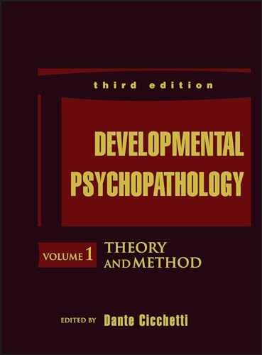 Developmental Psychopathology, – Hardcover, by Cicchetti Dante – Very Good