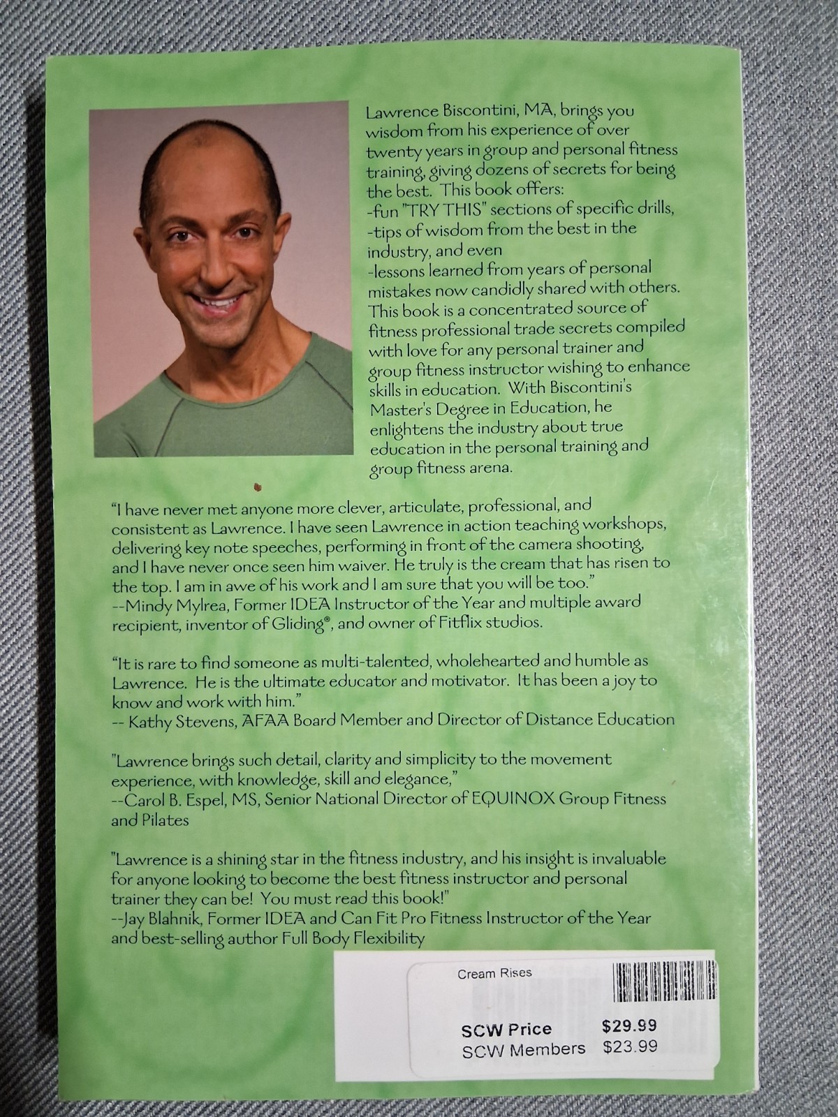 Cream Rises: Excellence in Private & Group Fitness Education – 2011, Paperback
