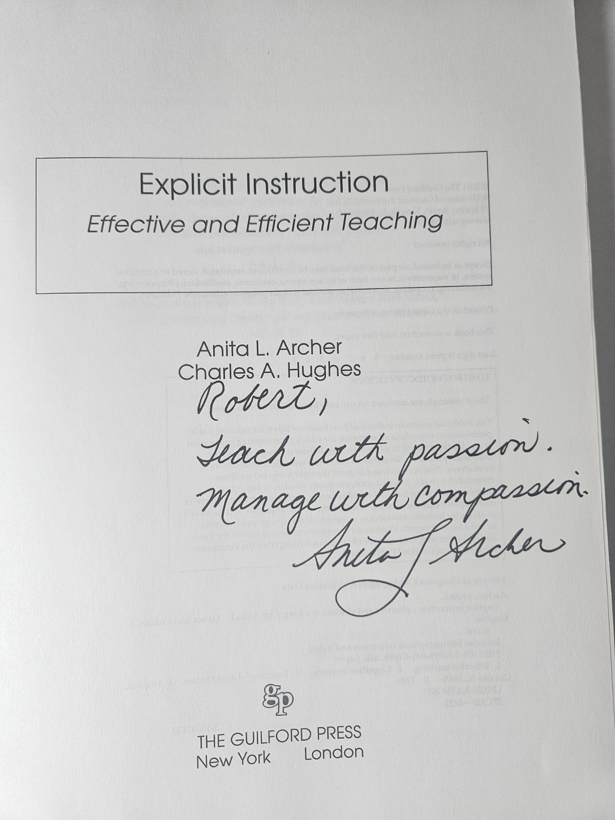 SIGNED- Explicit Instruction: Effective and Efficient Teaching