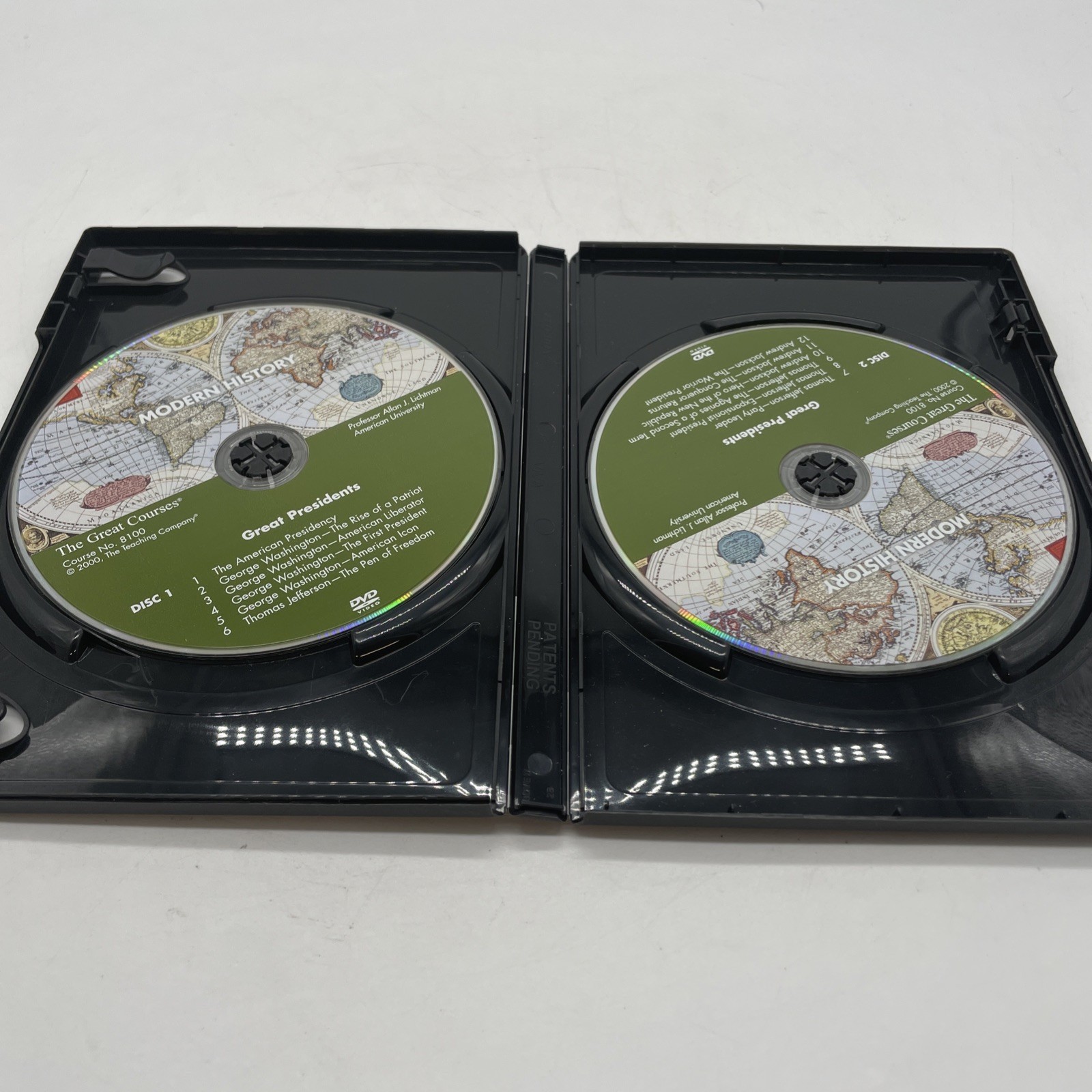 The Great Courses – Great Presidents Parts 1-4 DVD and Course Guidebook History