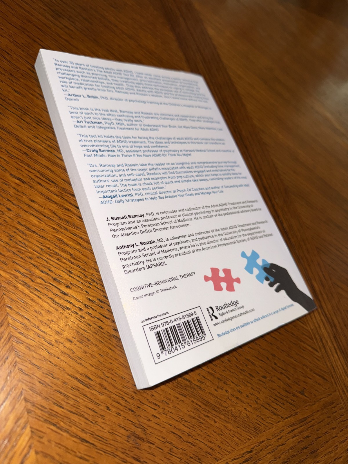 Adult ADHD Tool Kit : Using CBT to Facilitate Coping Inside and Out by…