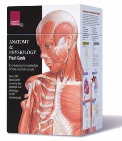 Anatomy and Physiology Flash Cards Scientific Scientific Publishi
