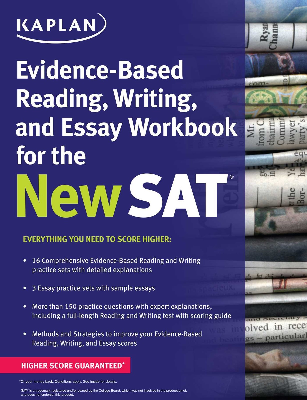 Kaplan Evidence-Based Reading, Writing, and Essay Workbook for the New SAT (…