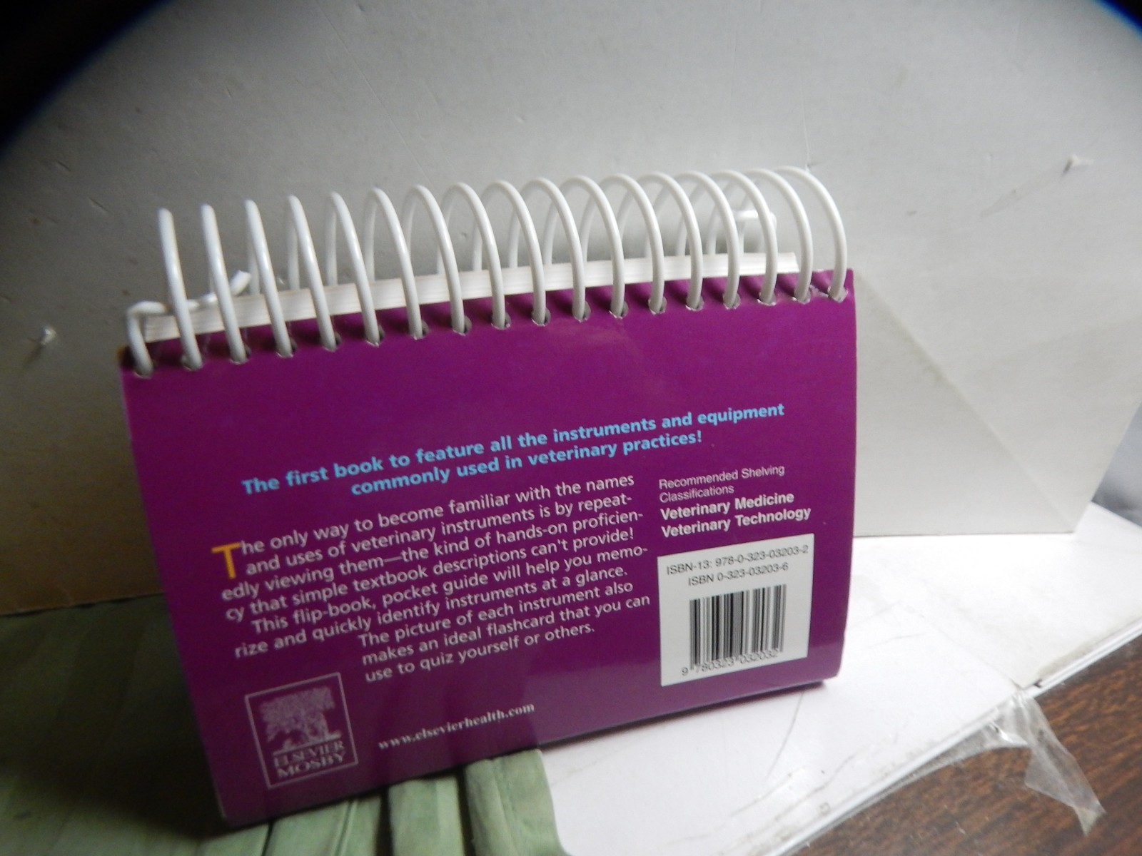 Veterinary Instruments and Equipment: A Pocket Guide Spiral Paperback