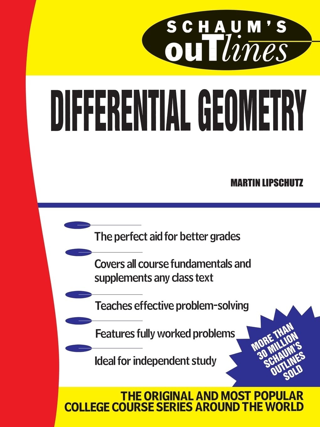 Schaum’s Outline of Differential Geometry (Schaum’s) – paperback LIPSCHUTZ, …