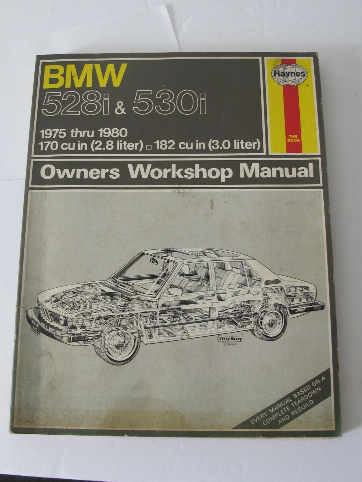 BMW 528i 530i 1975-1980 Owners Workshop Service Repair Auto Manual Book Haynes