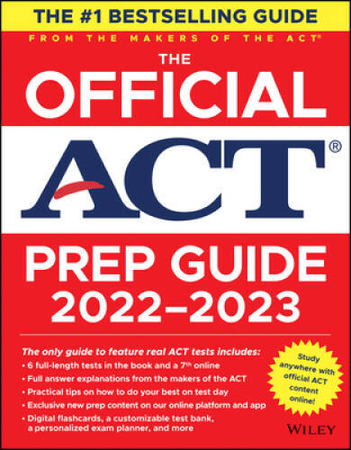 The Official ACT Prep Guide 2022-2023 – Paperback By ACT – GOOD