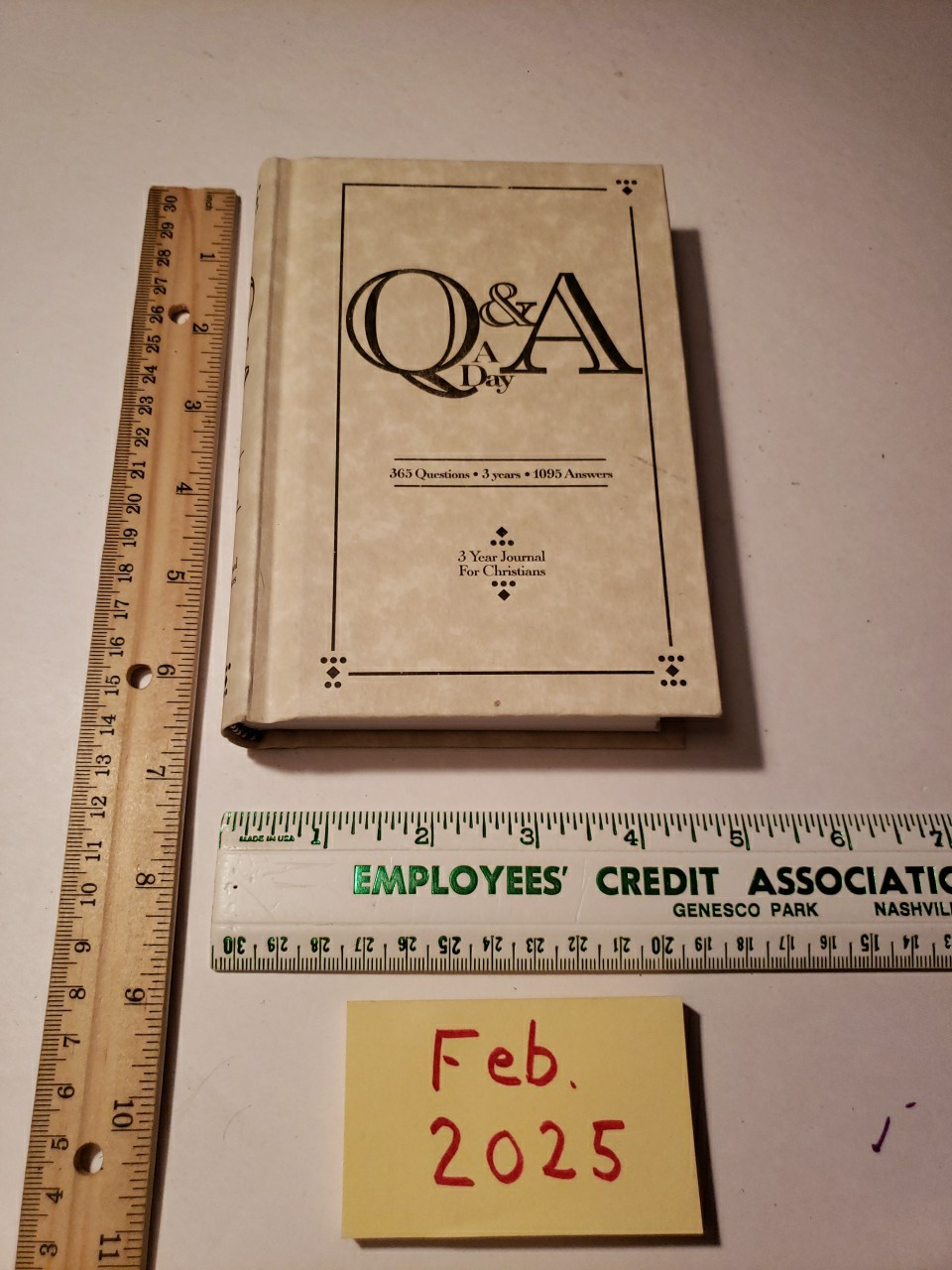 Q&A a Day – Three Year Journal for Christians HC Book UNMARKED