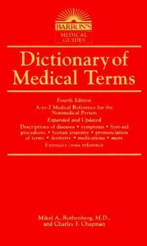 Dictionary of Medical Terms (Barrons Medical Guides) – Vinyl Bound – VERY GOOD