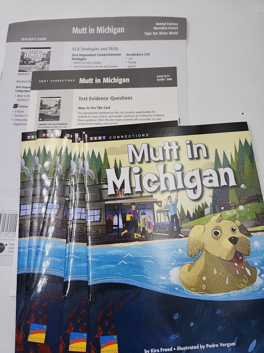 Benchmark Education Text Connections G/11 (6) “Mutt In Michigan” Homeschool