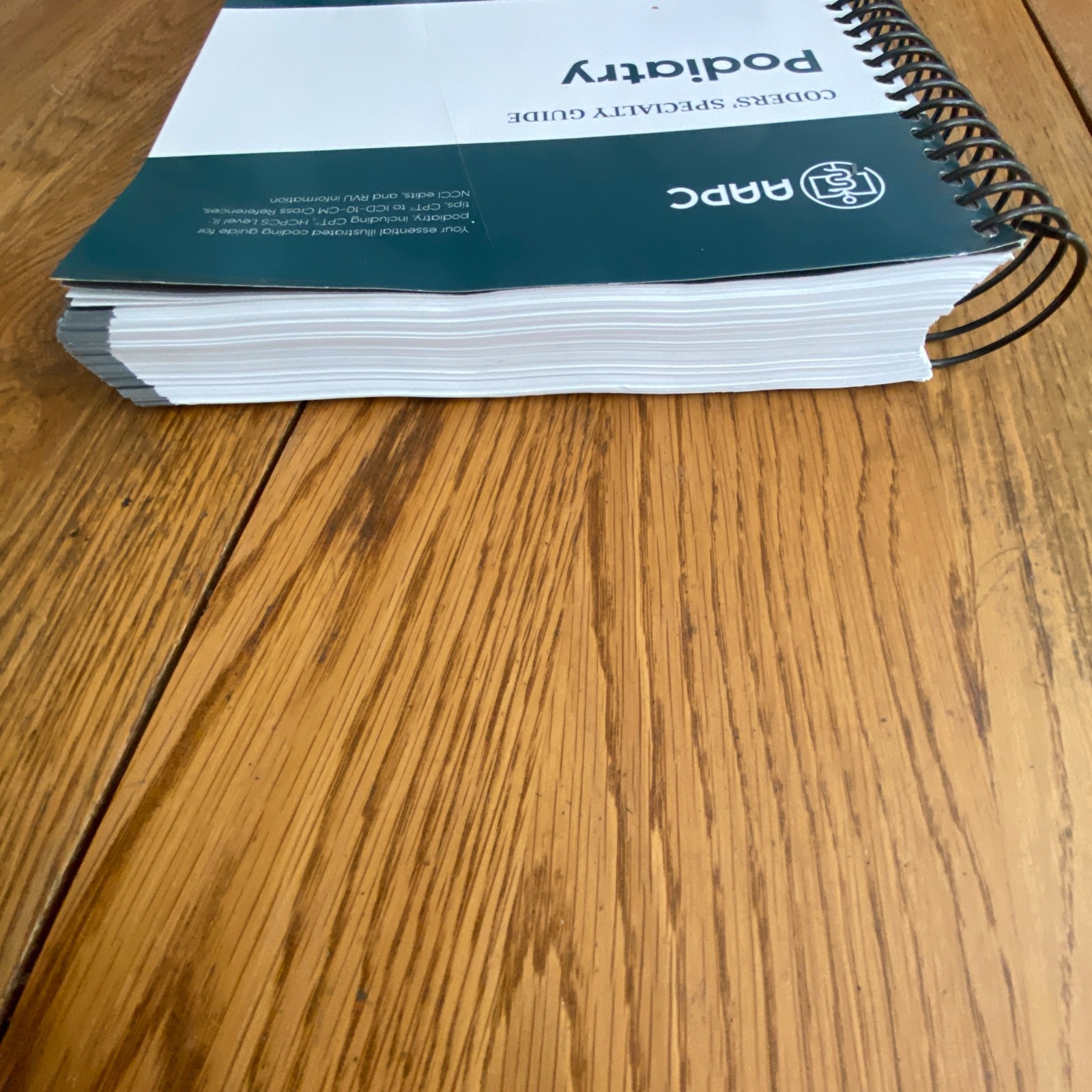AAPC Coder’s Specialty Guide Podiatry 2026