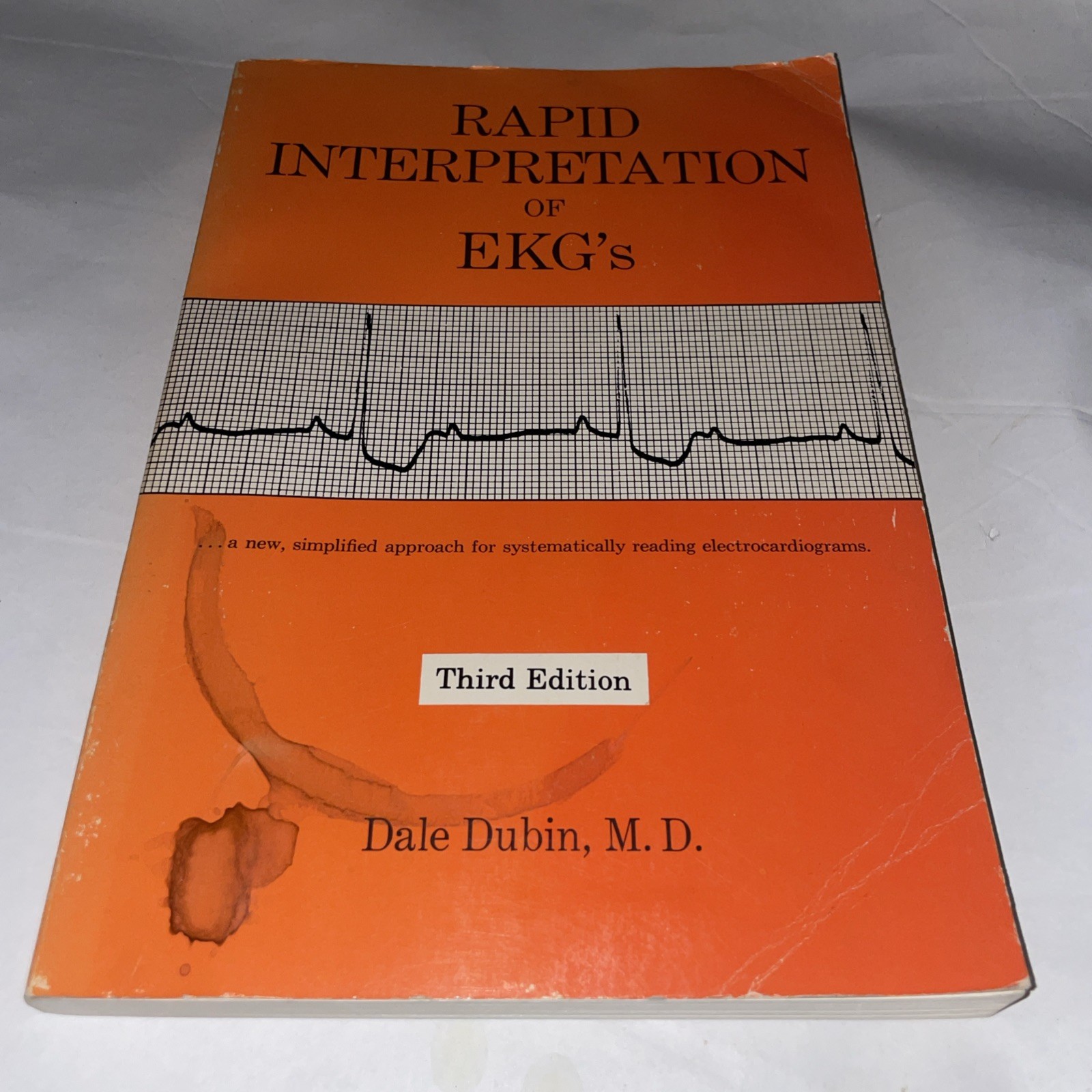 Rapid Interpretation of EKG’s by Dale Dubin, M.D. Third Edition PB