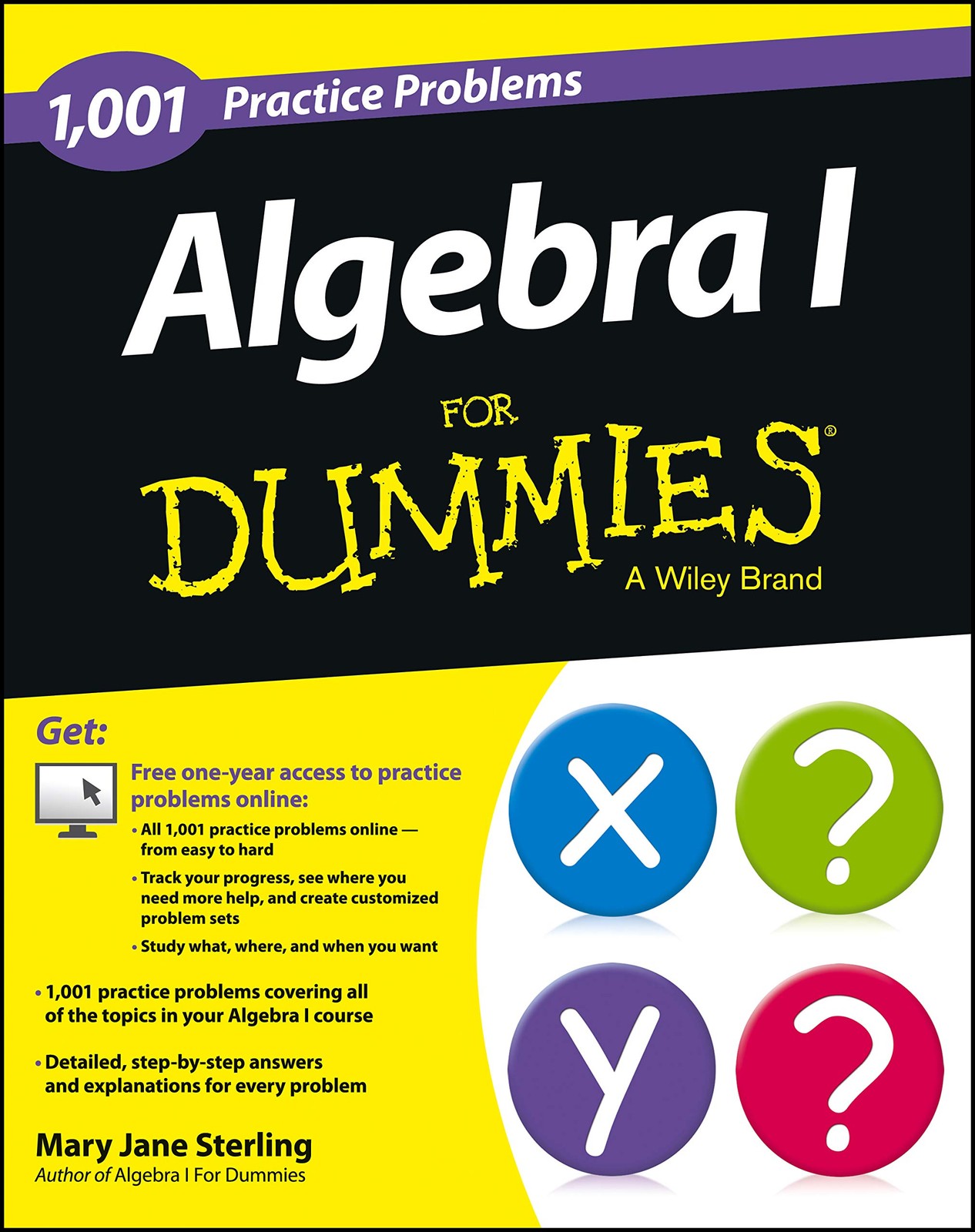 Algebra I: 1,001 Practice Problems For Dummies (+ Free Online Practice) – pa…