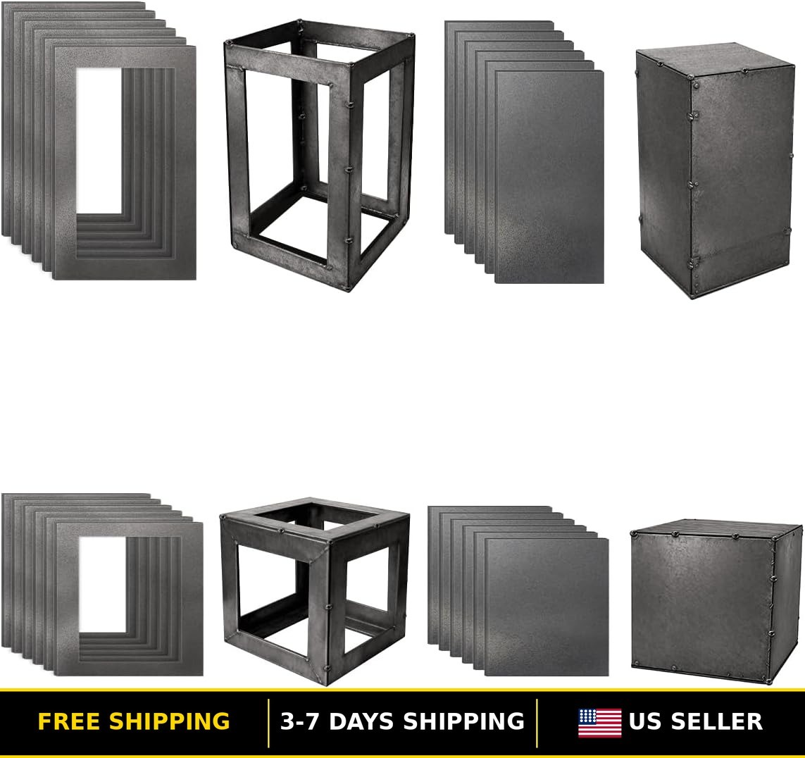 16 Gauge Steel Welding Coupons – 24-Piece MIG TIG Stick Practice Kit