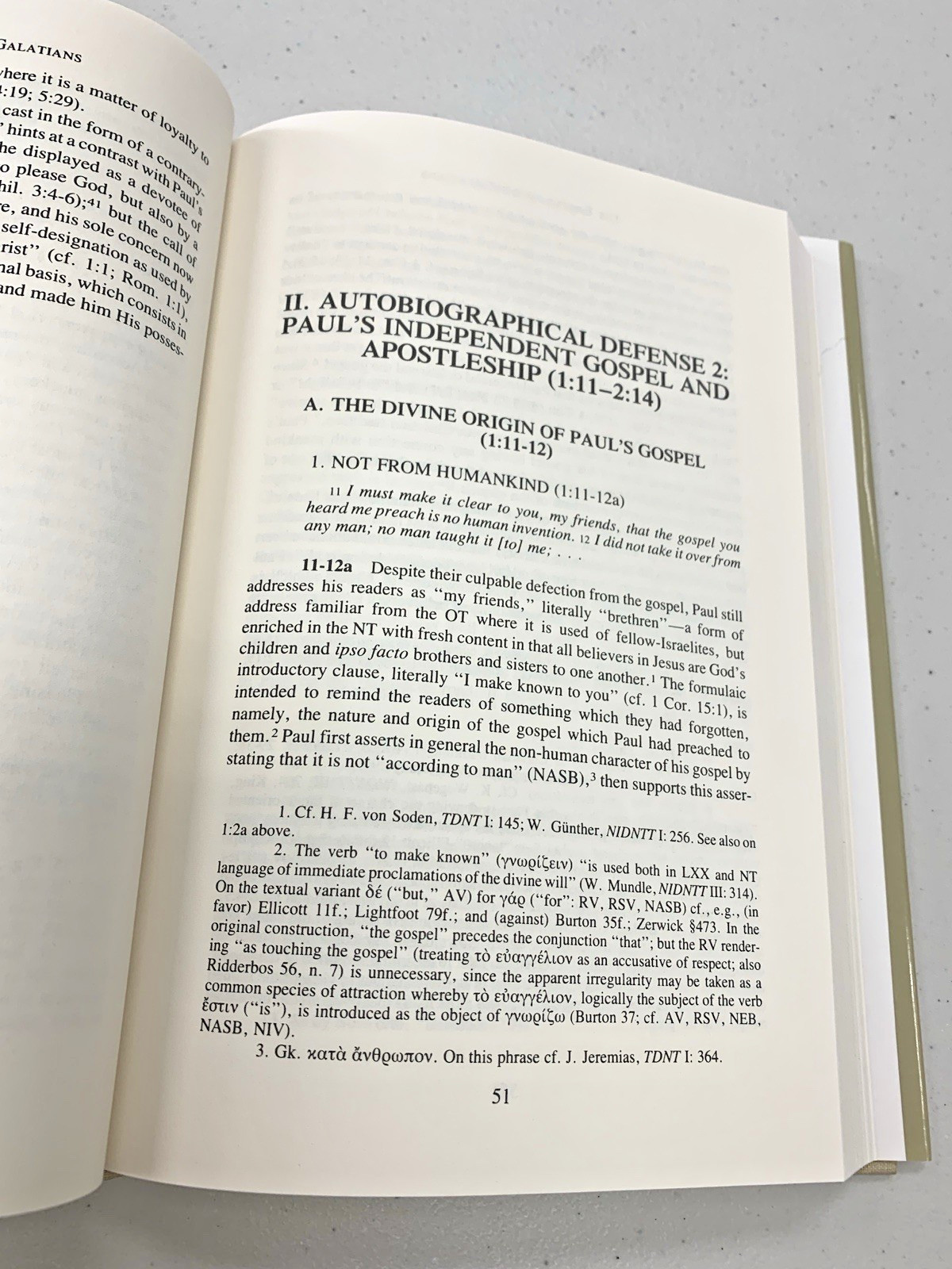 The Epistle to the Galatians by Ronald Y.K. Fung