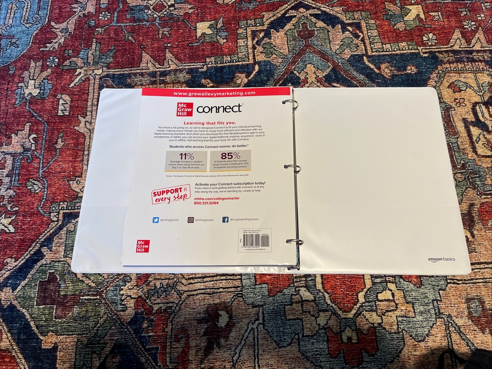 Loose Leaf for M: Marketing eight edition McGraw hill Grewal Levy